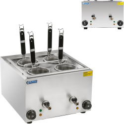 Matlar Macarrão para Cozinhar Massa e Bolinhos de Bolinhos 2 Câmaras com Torneiras