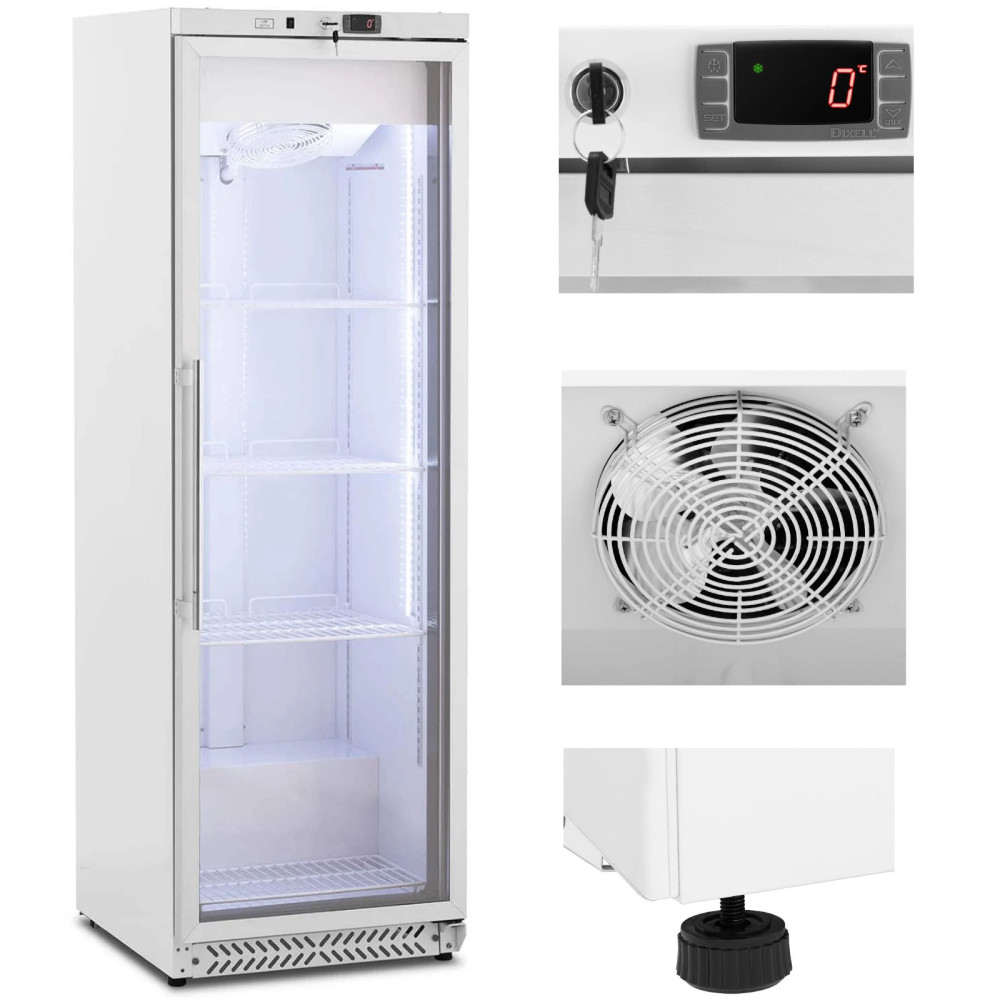 Frigorifero Gastronomia Frigorifero Velato 4 ripiani 380 L 215 W