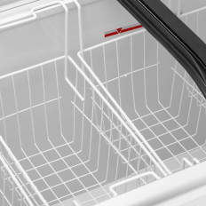 Glazed ice freezer for frozen ice frozen ice cream 545 L 252 W