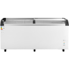 Congelador de hielo glaseado para helado congelado con hielo congelado 545 l 252 w