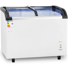 Freezer smaltato smaltato per icone ghiacciate congelate 273 l 198 w