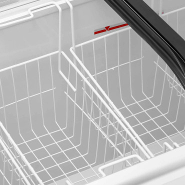 Glazované mrazené mrazené Icebox 180 L 180 W