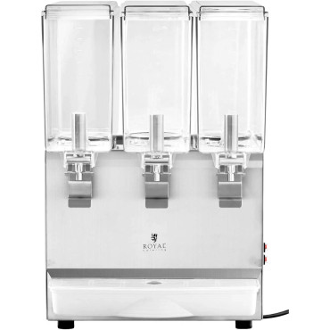 Dispenser Cooling Dispenser voor drievoudige sappen Triple 3 x 10 l 320 W