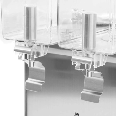Dispenser Cooling Dispenser voor dubbele dranksappen 2 x 10 l 290 W