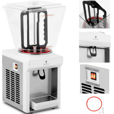 Dispenser Dispenser di raffreddamento con agitatore per bevande Succhi 25 L 240 W