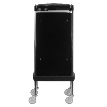 Assistente per parrucchieri Gabbiano fx11-b nero — vista posteriore
