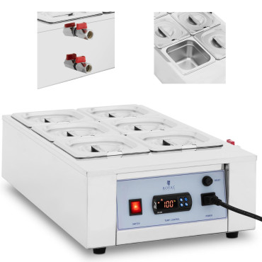 Šokolado šokolado sriuba sriuba elektrinė sriuba 6 x 1,5 l 1500 w