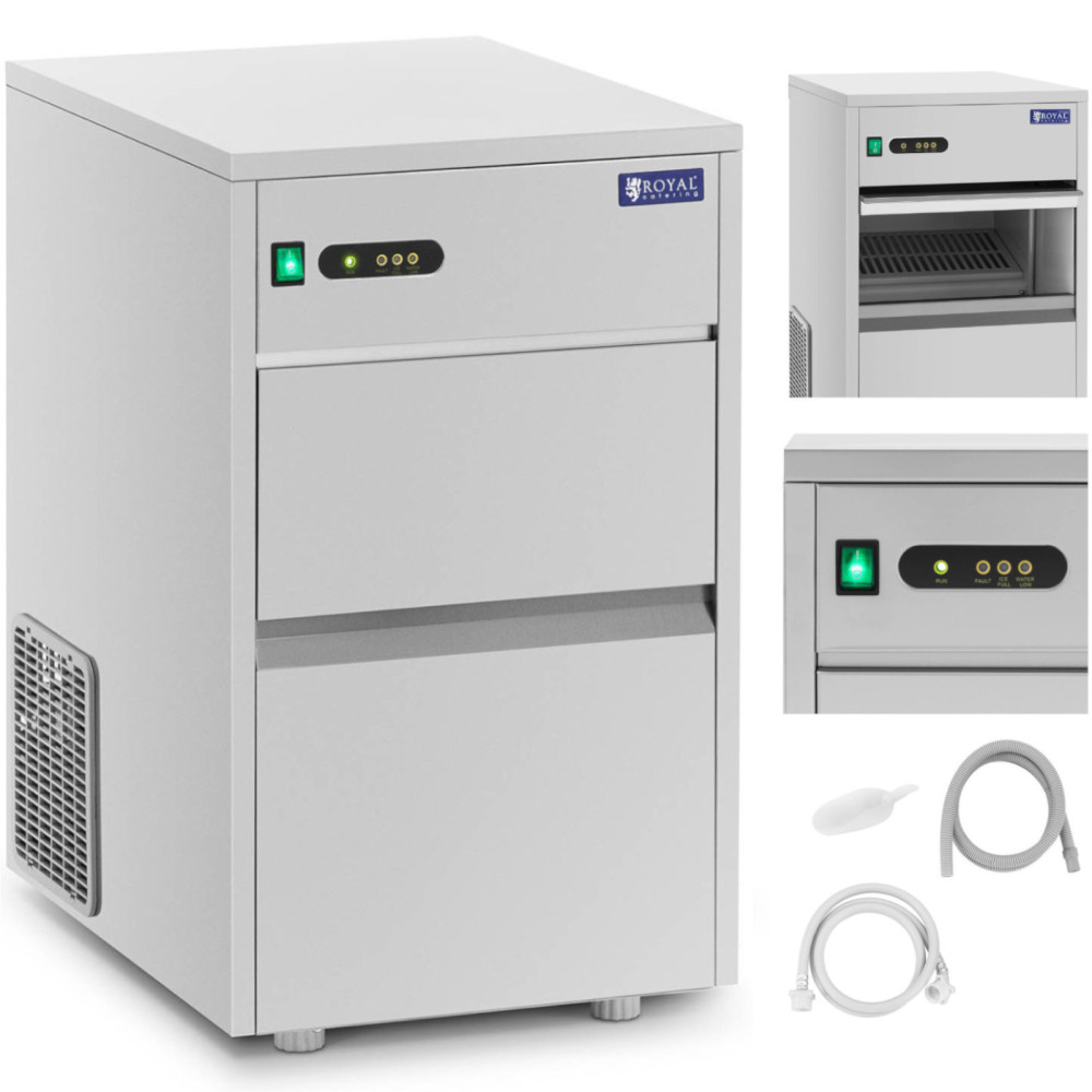 Bar Cubber Ice Cube Machine 50 kg / dia 7 kg 310 W