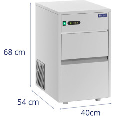 Baar Cuber Ice Cube masin 50 kg / päev 7 kg 310 w