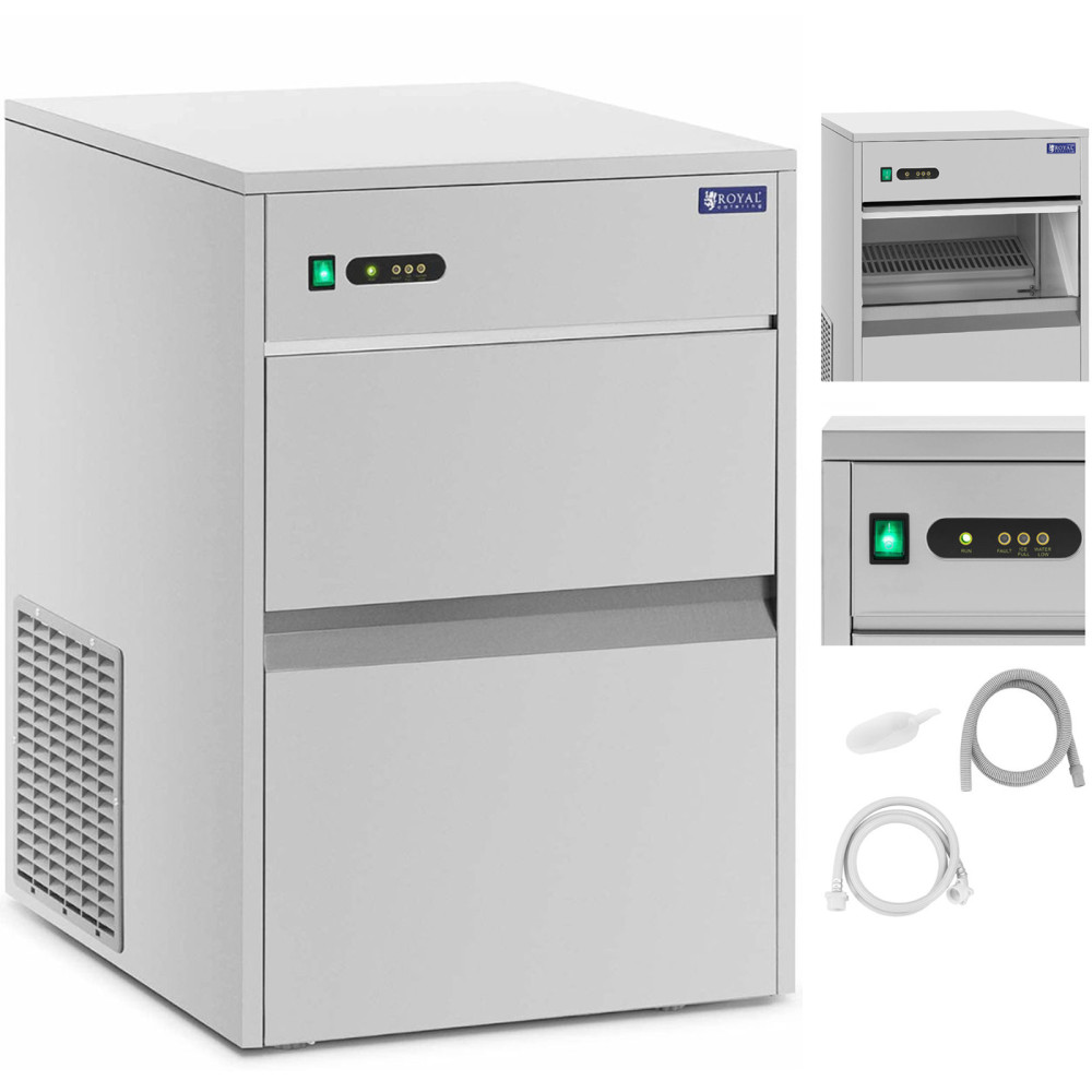 Bar Cuber Ice Cube Machine 50 kg / dan 13 kg 350 W