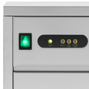 Bar Cuber ledo kubo mašina 50 kg / diena 13 kg 350 w