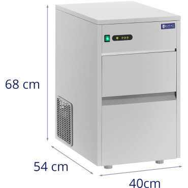 Bar Cuber Ice Cube Machine 25 kg / dan 7 kg 220 W