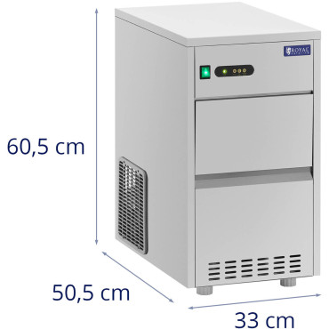 Bar Cuber Ice Cube Machine 20 Kg / Ημέρα 5 Kg 165 W