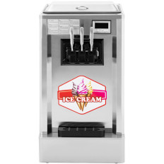 Macchina per la macchina per gelato italiano 1550 in 23 L / h - 3 sapori