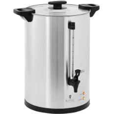 Thee-infuser met een 20 L 1650-kraan in zilver