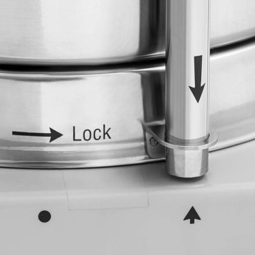 Cateringskärare för att skära blandning av grönsakskött örter 1500 rpm 3 L 735 W