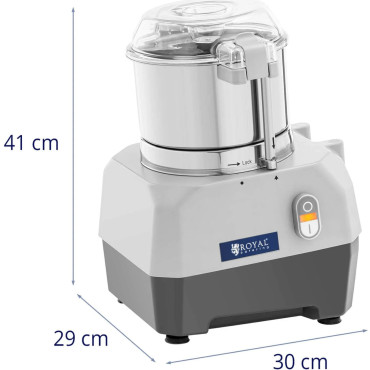 Cortador de catering para cortar ervas de carne de vegetais de mistura 1500 rpm 3 l 735 w