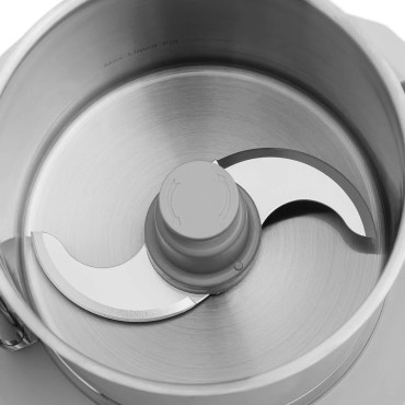 Cortador de catering para picar mezcla de hierbas de carne vegetal 1500 rpm 5 l 735 w