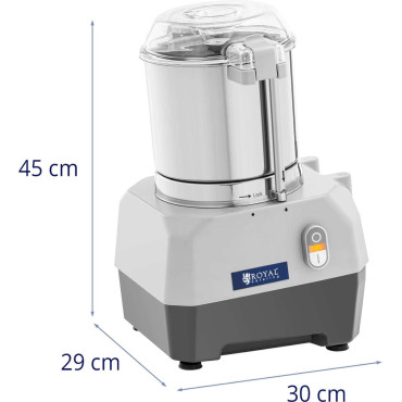Cortador de catering para cortar ervas de carne de vegetais de mistura 1500 rpm 5 l 735 w
