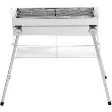 Kul grill med folding rist og en hylde 53 x 26 cm
