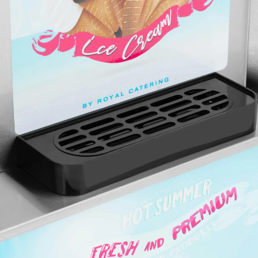 Machine for Italian ice cream machine 2140 in 33 l / h - 3 flavors