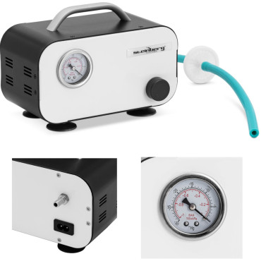 Laboratorie Vakuumpump med Nötbärande tryckmätare 15 L / min 30 W