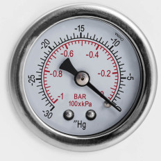 Bomba de vacío de laboratorio con medidor de presión sin cojinete 15 L / min 30 w