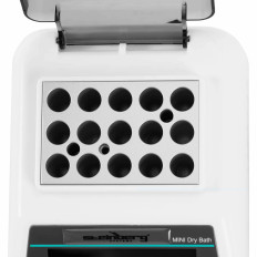 Torrt laboratoriumbad med kyl- och programmeringsfunktion 15-100 C LED
