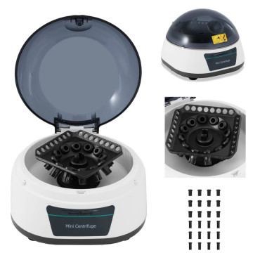 Laboratorijas centrifūga 12 caurulēm Rotor 2W1 7000 RPM 25 W
