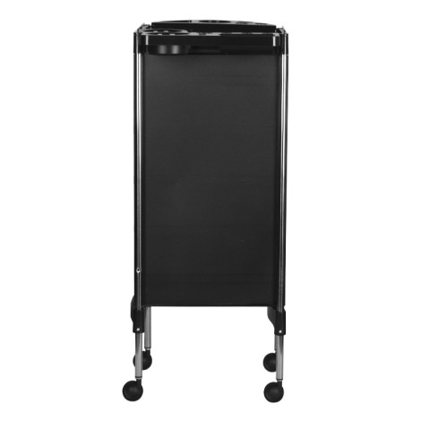 Gabbiano Friseurtrolley fx11-5 Schwarz — Seitenansicht