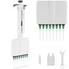 Laboratorie Pipette 8 Håndholdt 0.005-0.05 ml