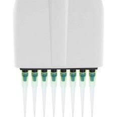 Laboratoorse pipeti 8 käeshoitav 0.005-0.05 ml