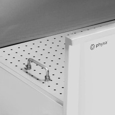 Vasca da bagno Groomerska per il bagno di dogbo del bagno con una rampa 122 x 56 x 142 cm