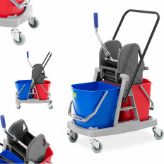 Carro de limpieza. PIELADO 2 CUBO. Exclive 2x 17 l