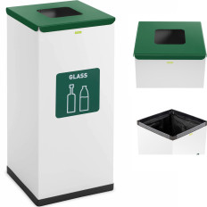 Mandhouder voor het sorteren van het sorteren van afvalafval 60 L - Glas