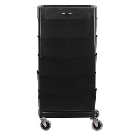 Assistant coiffure Gabbiano ft65-a noir — vue de face