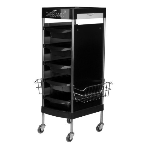 Assistant Coiffure Gabbiano fx11e Noir — vue latérale