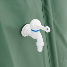 Tank tøndebeholder til regnfrakelt foldbar have 1000 l