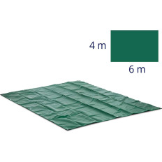Tarpaulin protective cover with pvc pwc 650 g / m2 600 x 400 cm