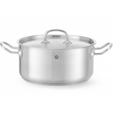 Låg köksrör med ett 4,9-liters lock. 240 x 110 h - Hendi 836026