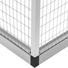 Aviary. External cage for birds of mammals 122 x 178 x 195 cm