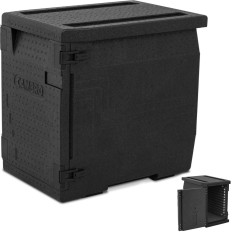 Thermische thermische isolerende container geladen vanaf de voorzijde 4 x GN 1/1 hoogte 100 mm