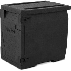 Tepelná tepelná izolační nádoba zatížená z přední části 4 x gn 1/1 výška 100 mm