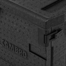 Contenitore isolante termico termico caricato dalla parte anteriore 4 x GN 1/1 altezza 100 mm