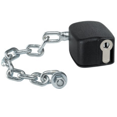 Kettingslot Close-up van een draadcontainer voor 80L - 1100L