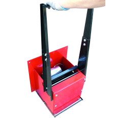 Esmagando a imprensa industrial para grandes latas de metal