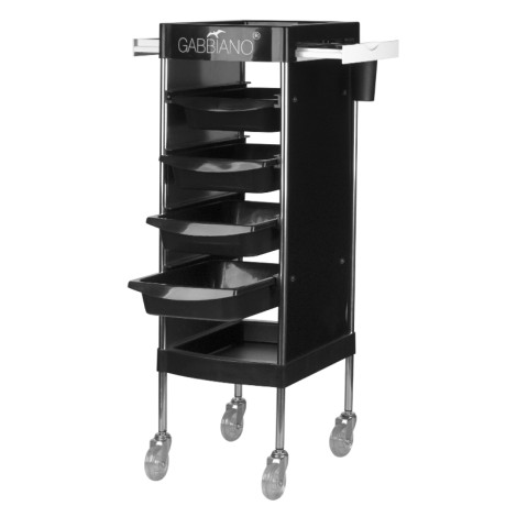 Assistente Parrucchiere Gabbiano fx11f Nero — vista frontale
