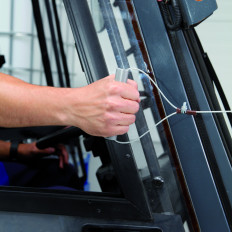 Conteneur de conteneur avec basculement ouvert FLAP 600L