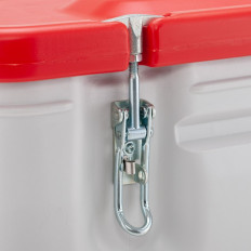 Contenitore per rifiuti pericoloso Mobil Box 170L - Rosso