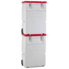 Gevaarlijke afvalcontainer Mobil Box 170L - rood